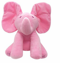 Load image into Gallery viewer, NEW! PEEK-A-BOO™ ELEPHANT PLUSH DOLL